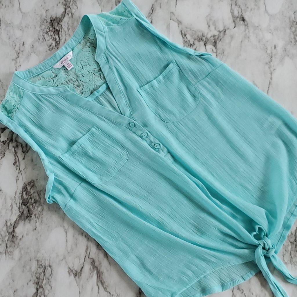Candies Button Down Size Medium